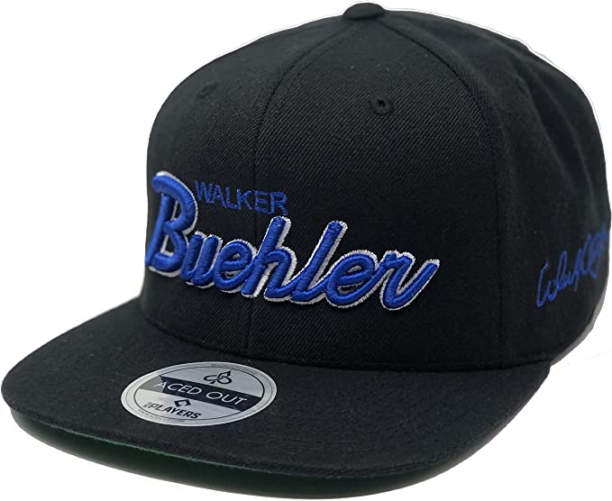 Walker Buehler Script Hat - Black Snapback