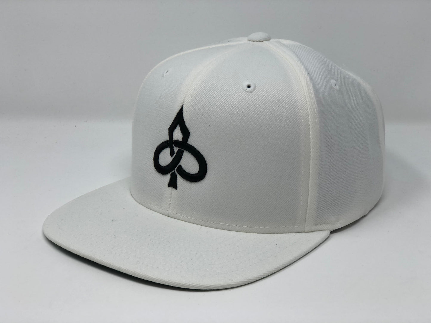 Aced Out Logo - White Snapback