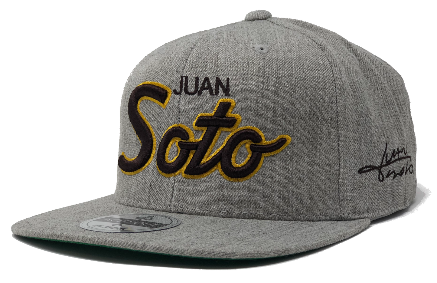 Juan Soto Script Hat - Grey Snapback