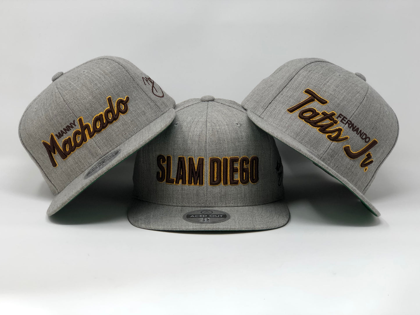 SLAM DIEGO Hat - Grey Snapback