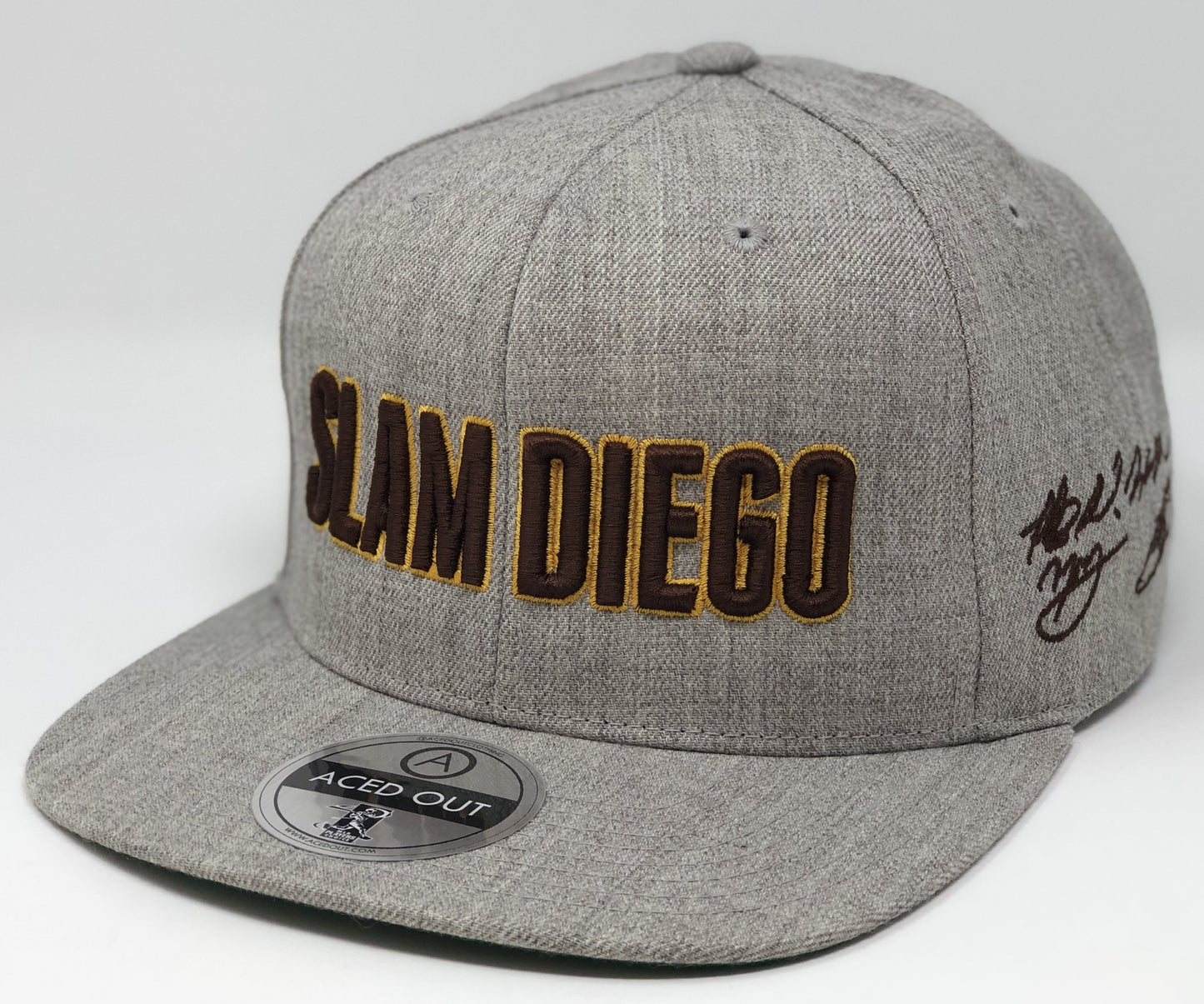 SLAM DIEGO Hat - Grey Snapback