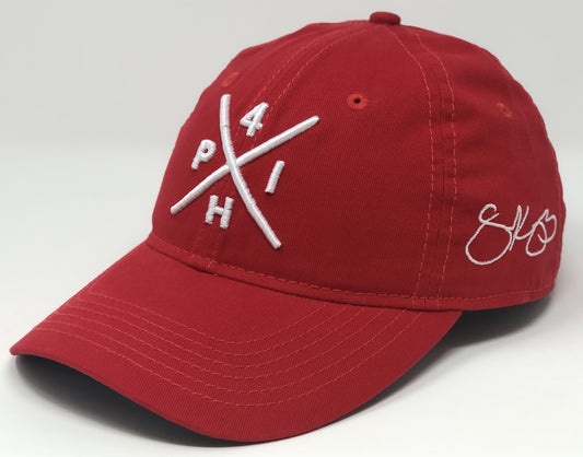 Scott Kingery Compass Hat - Red Dad Hat