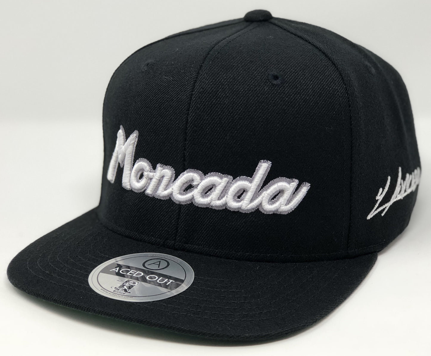 Yoan Moncada Script Hat -  Black Snapback