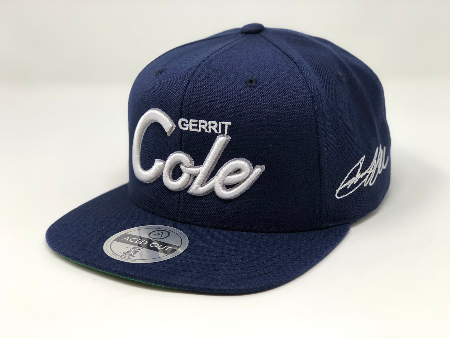 Gerrit Cole Script Hat - Navy Snapback
