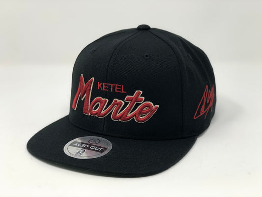 Ketel Marte Script Hat - Black Snapback