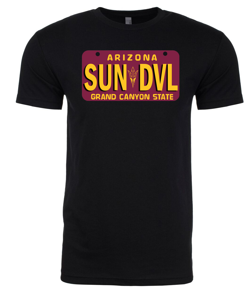 Arizona State SUN DVL License Plate - Mens