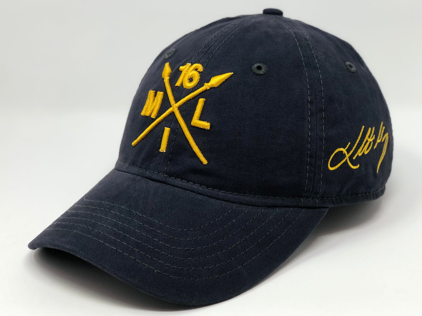 Kolten Wong 16 Compass Cap - Navy Dad Hat