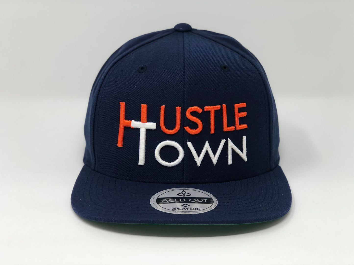 Hustle Town - Navy Snapback
