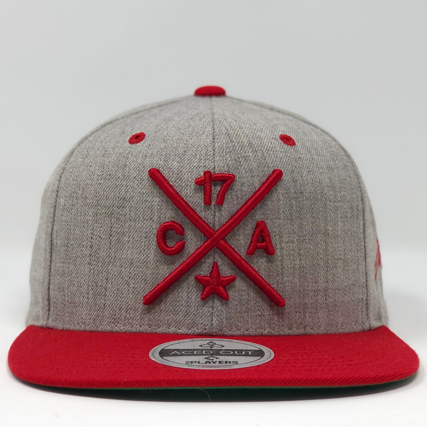 Shohei Ohtani Compass Hat - Grey/Red Snapback