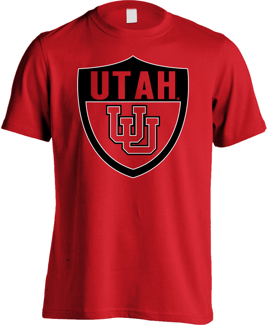 Utah Utes Shield - Mens Tee